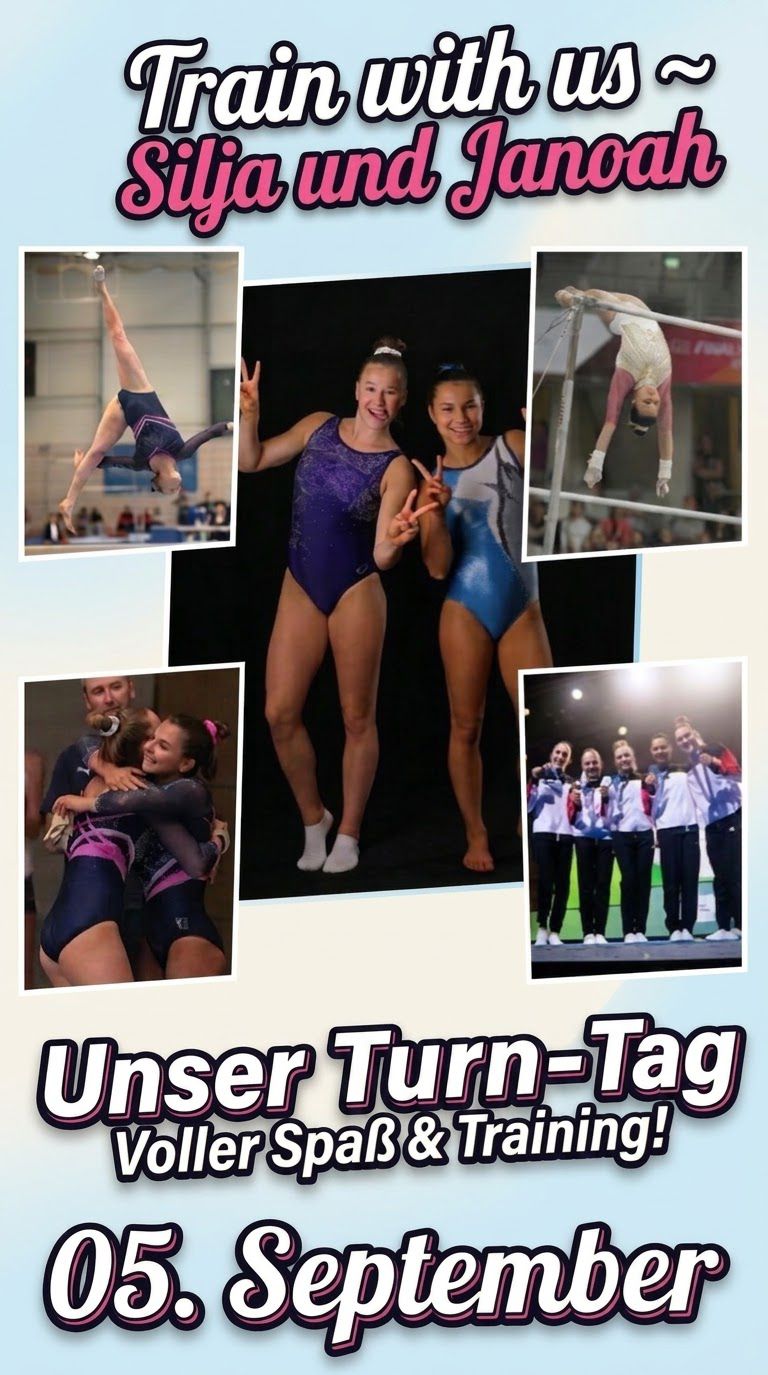 Train with us – Silja und Janoah